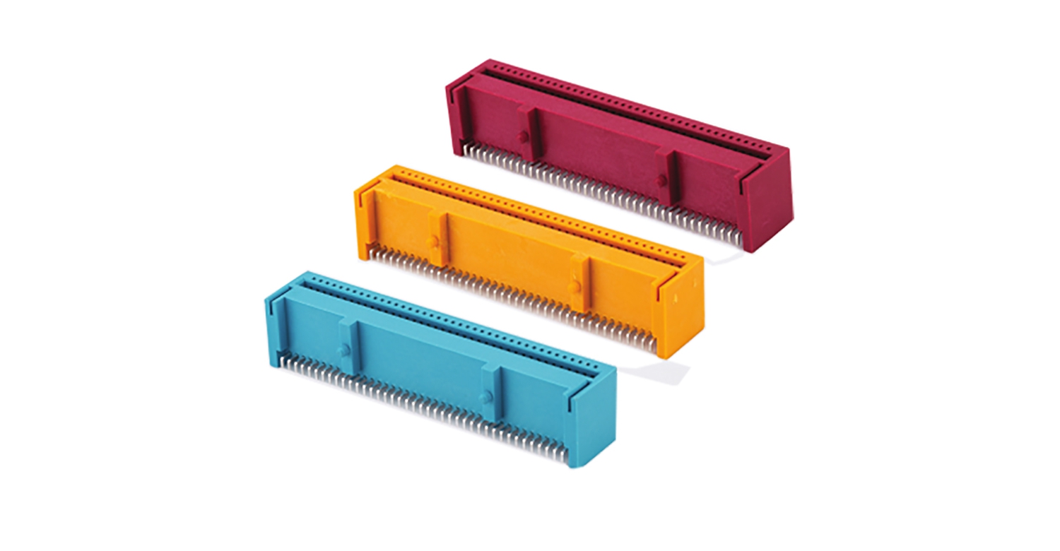 PCI-E card Edge connector & Micro bit connectors