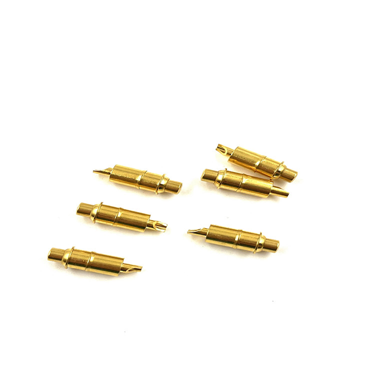 Dongguan Factory Hot Sale Customized Brass Spring Loaded Electrical Contact Pogo Pin