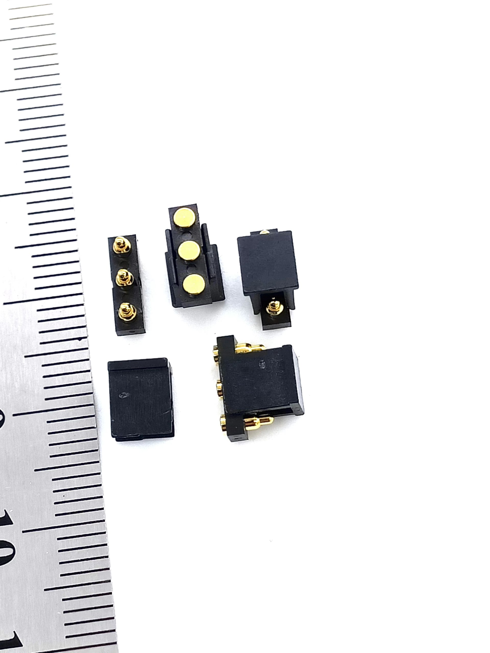 SMT pogo pin spring loaded connector 3mm pitch