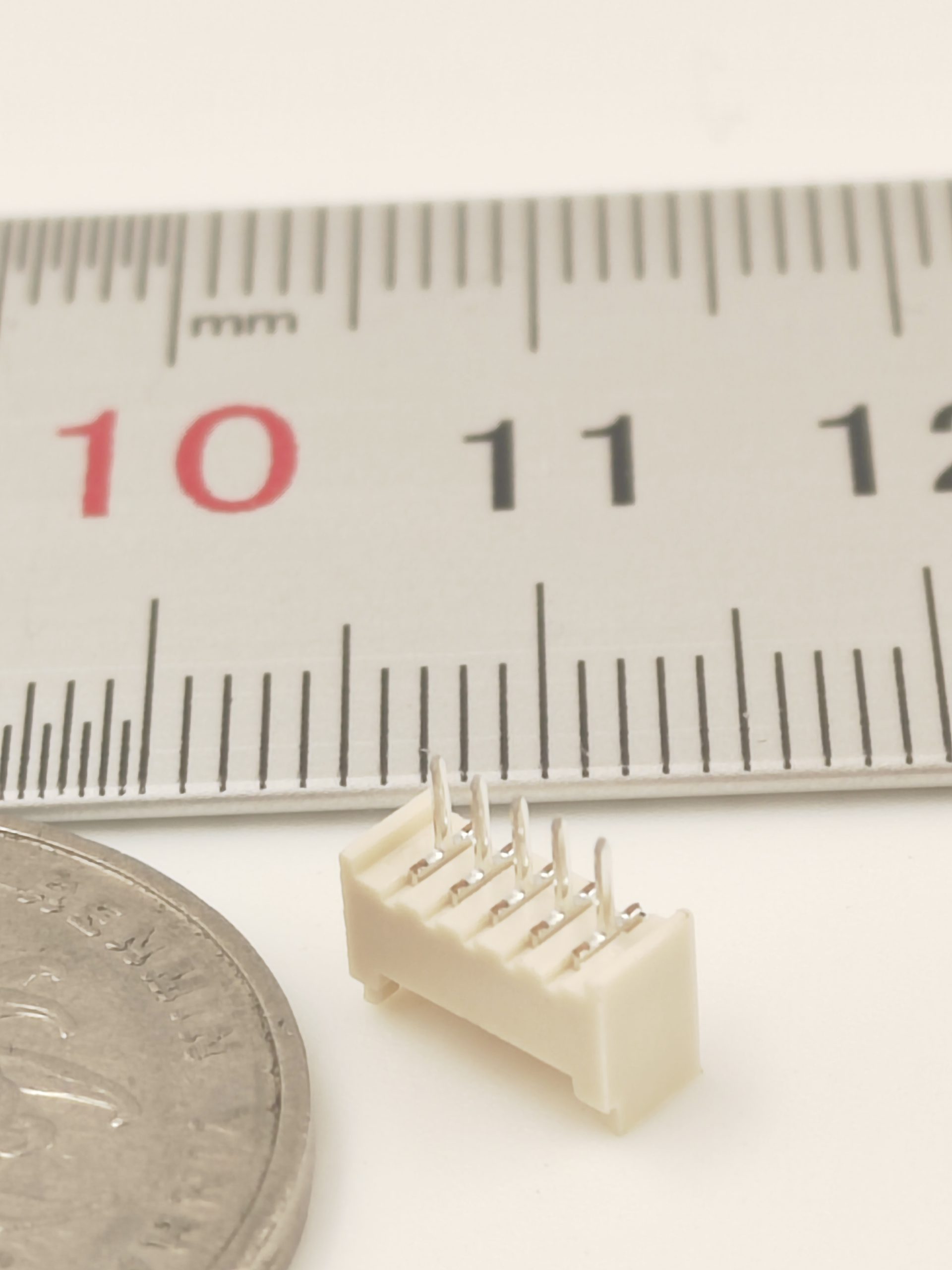 530470510 1.25mm Pitch PicoBlade PCB Header Single Row Vertical Through Hole Tin Plating for 53047 Series