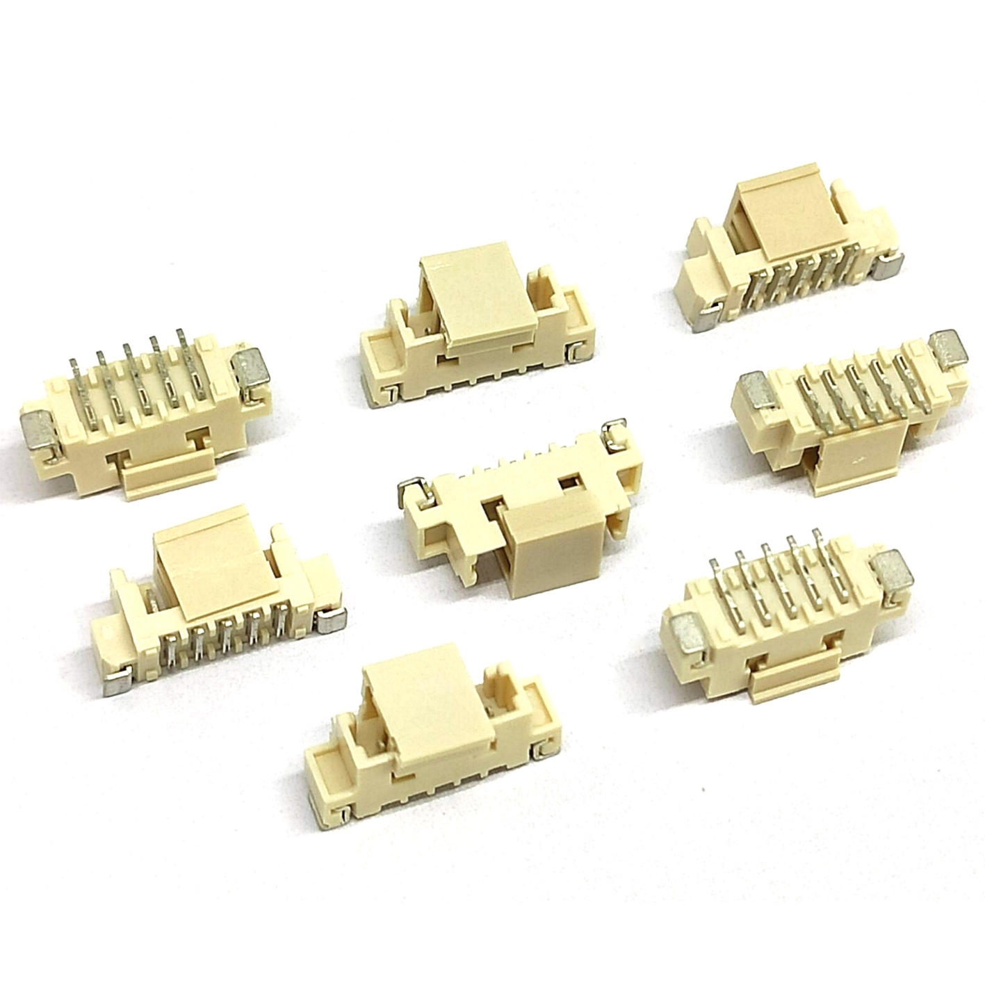 1.25mm Pitch PicoBlade 53398 PCB Header Single Row Vertical Surface Mount 5 Circuits 533980571