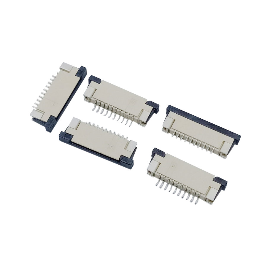 52207-1033 522071033 Receptacle 1.0mm Pitch HOUSING ASSY Top Contact(UPPER CONTACT) 8 10 12 20 24 contacts R/A ZIF SMT FFC/FPC