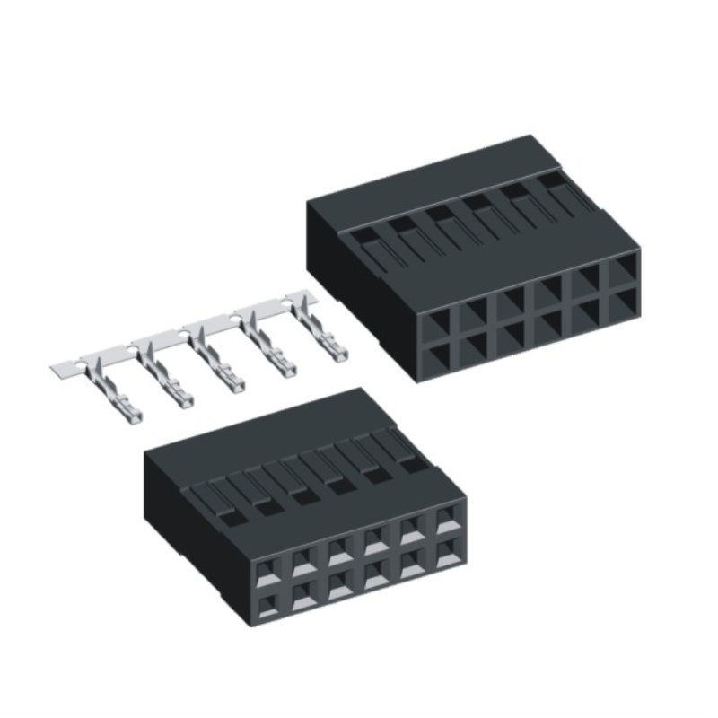 2.54mm Female Housing Double Row DuPont