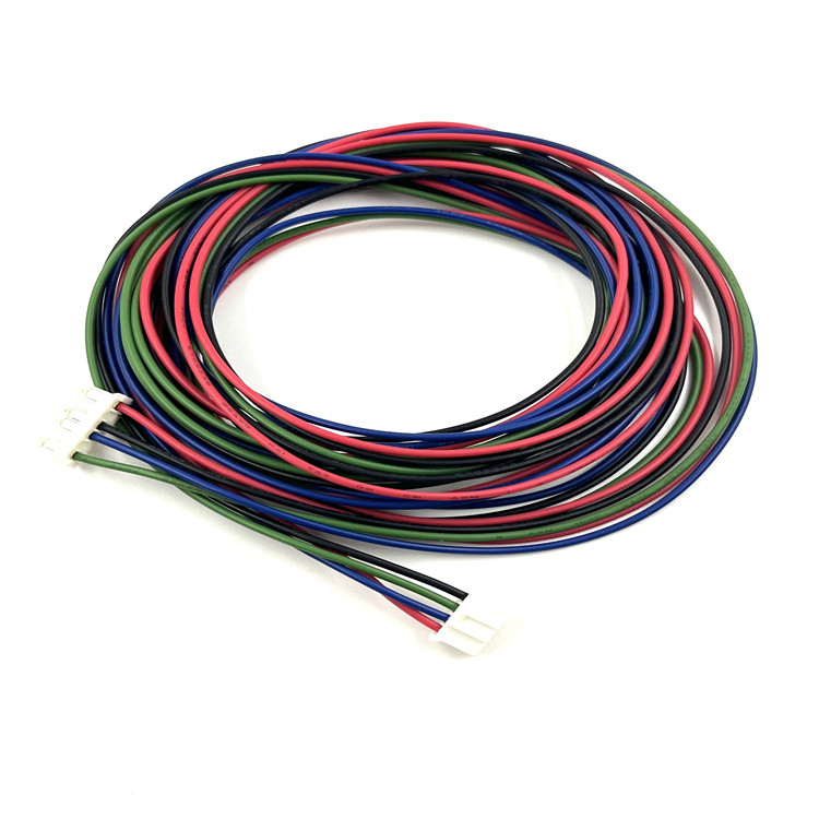 87369-0600 873690600 2.0mm Pitch Crimp Housing Single Row 6 Circuits Natural Wire Harness 1500mm