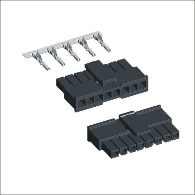 Micro Fit 3.0 43645 Receptacle Housing 43645 0400 connector 4P