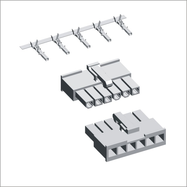 MX 4.2mm Wire to Housing +Female Terminal Single Row