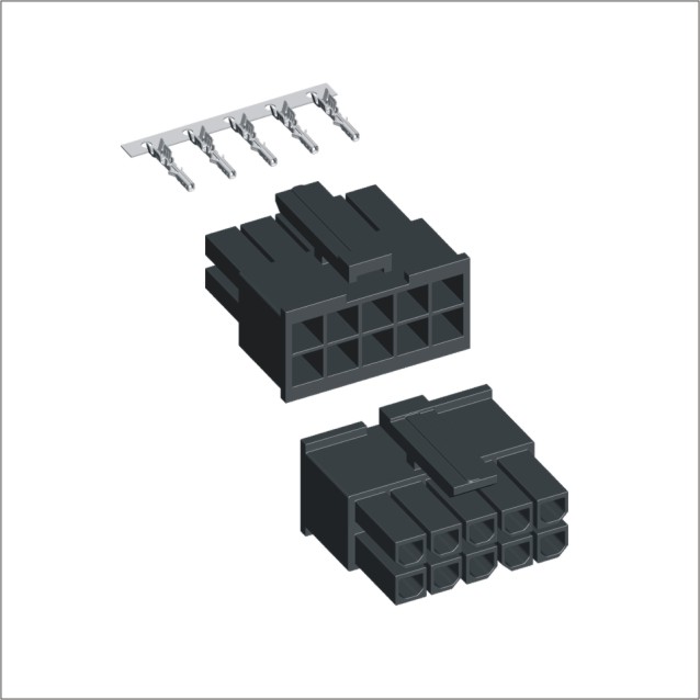 Micro Fit 3.0 female Receptacle Housing 430251200 connector 12P