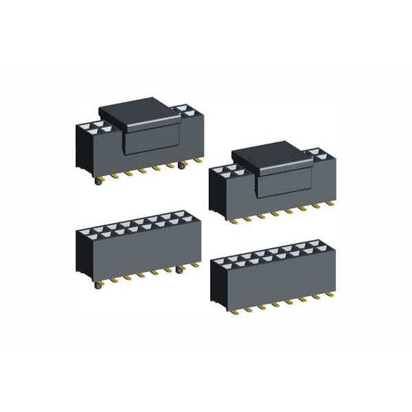 1.27mm PCB Socket SMT Type Double Row Height 4.5mm