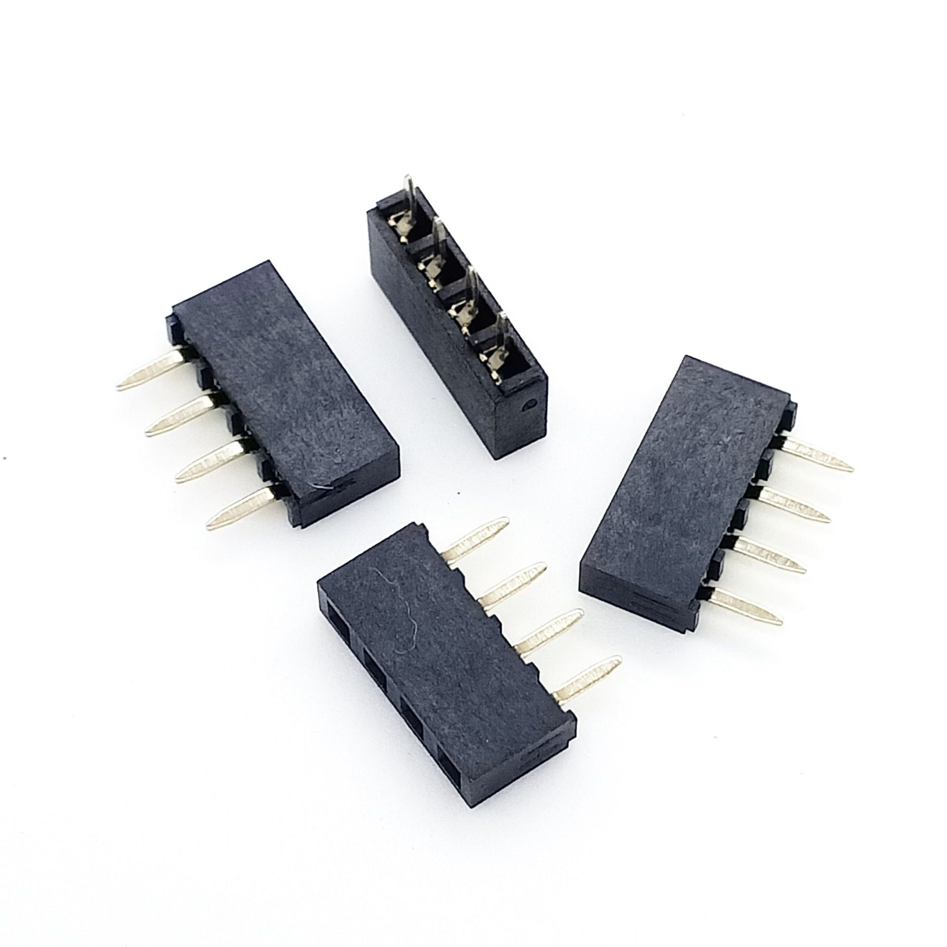 PCB Connector 254MM Pitch Board Pin Header CES-104-01-G-S