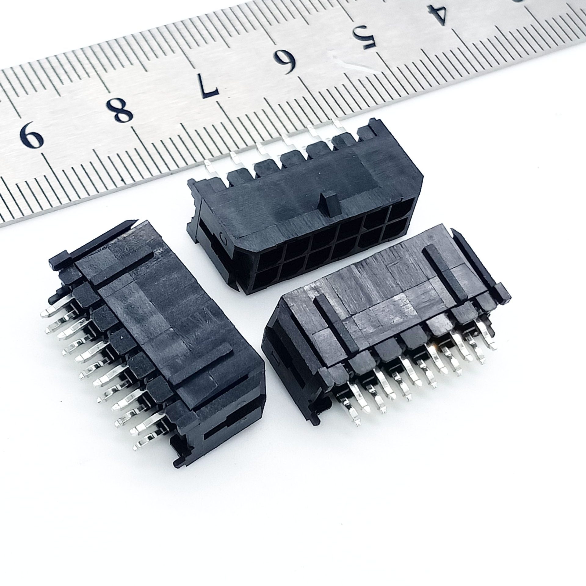 440671201 Micro Fit 3.0 44067 PCB Header Wire to Board Connector