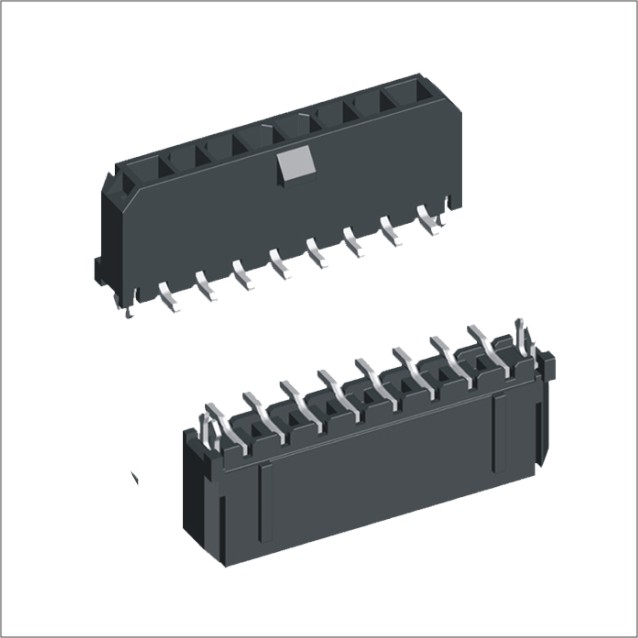 Molex MicroFit3 PCB Header connector 436500821 Metal Fork