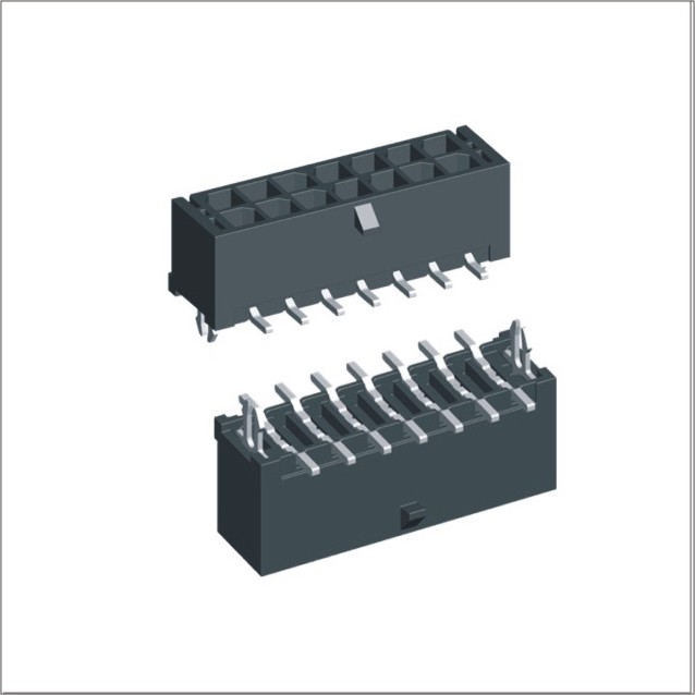 Micro Fit 3 Wafer 430451415 PCB Header  43045 connector