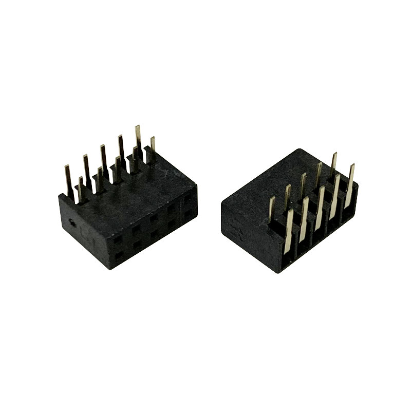 2.0mm PCB Socket R/A Dip Type Double Row