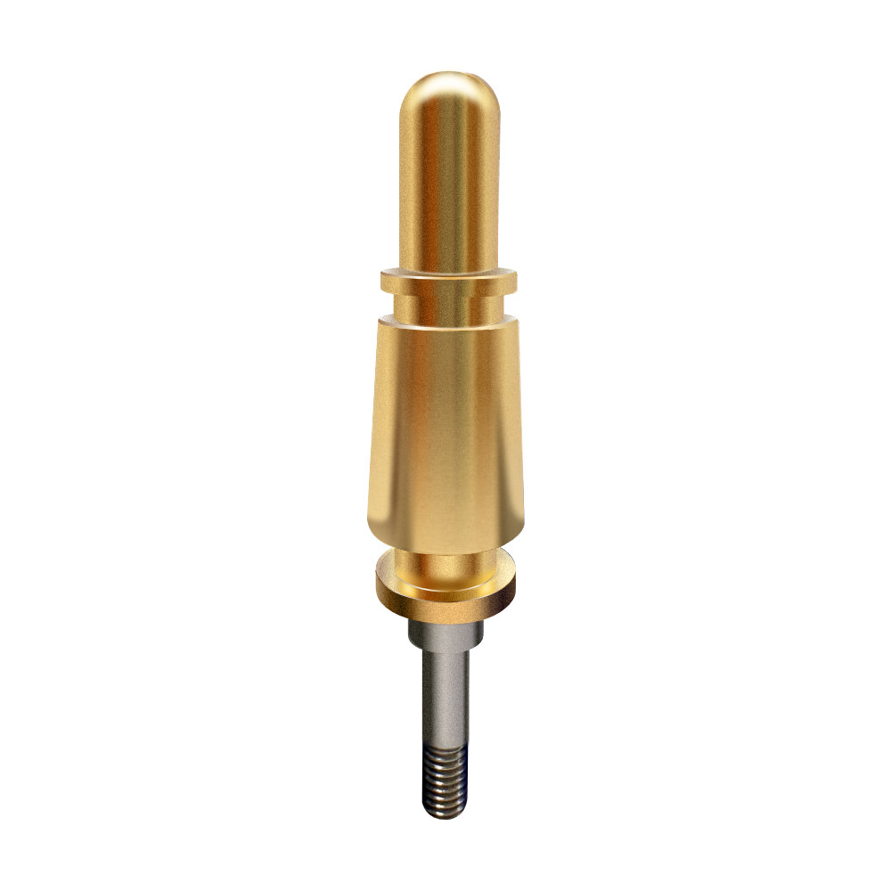 Custom CNC Turned Step Brass Connector Pin
