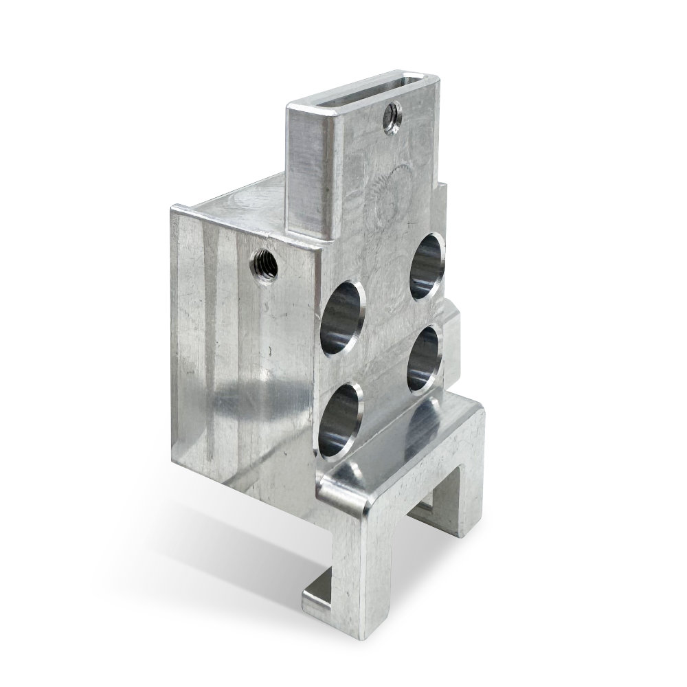 Custom CNC Machined Aluminum Fixture Block