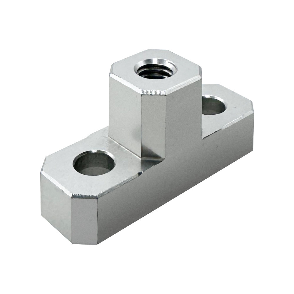CNC Milling Aluminum T-Shaped Mounting Bracket 