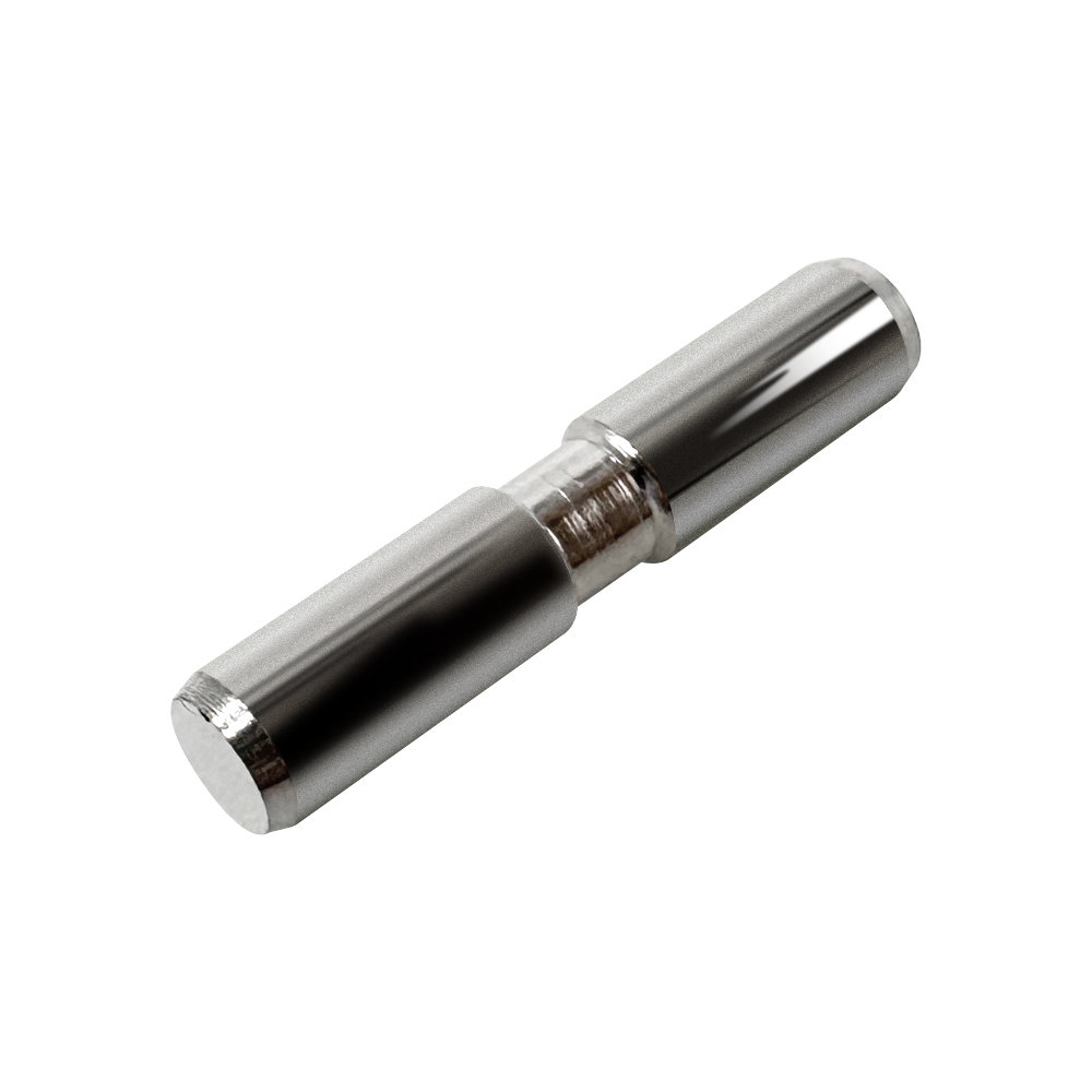 Custom CNC Turned Stepped Solid Dowel Pin