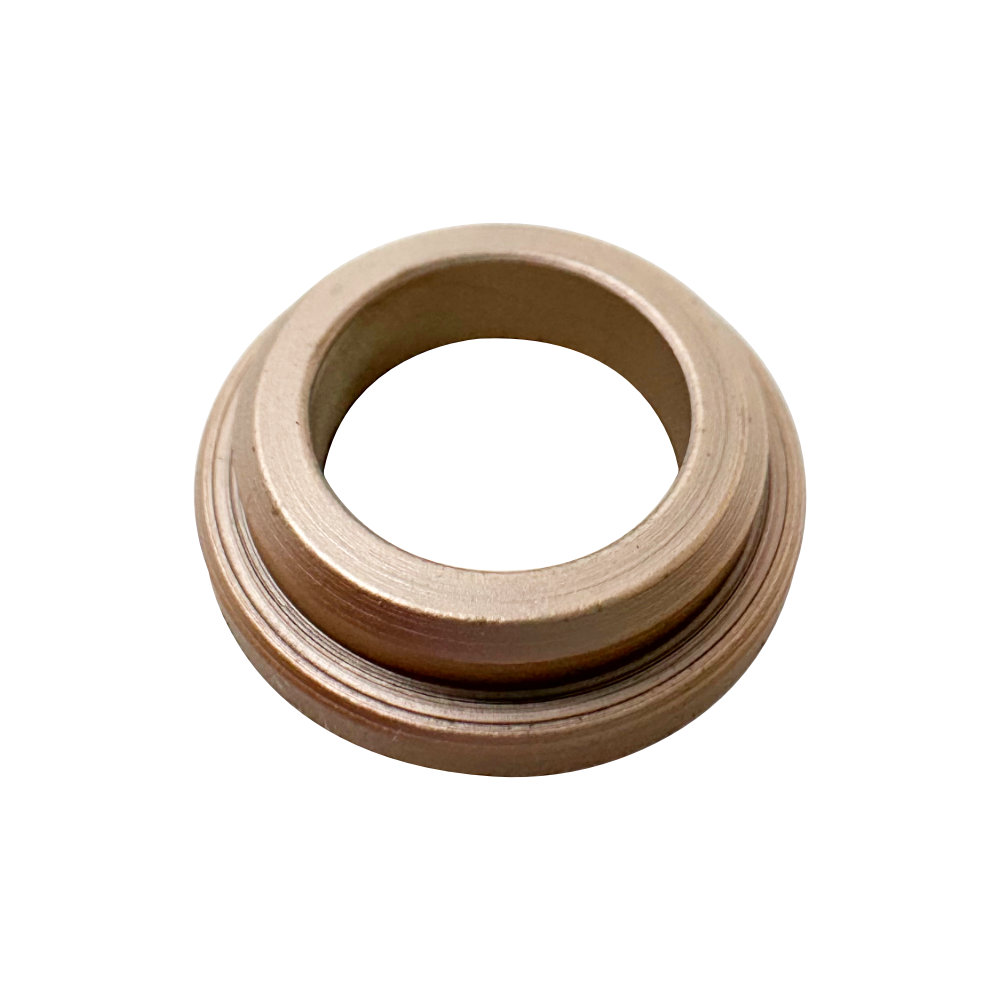 Custom CNC Turned Brass Flanged Stepped Bushing