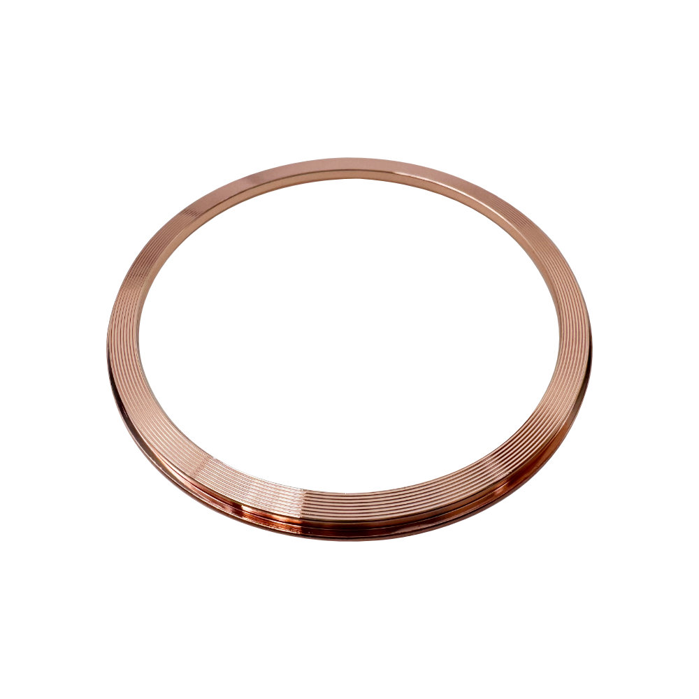 Custom CNC Turned Serrated Metal Seal Ring