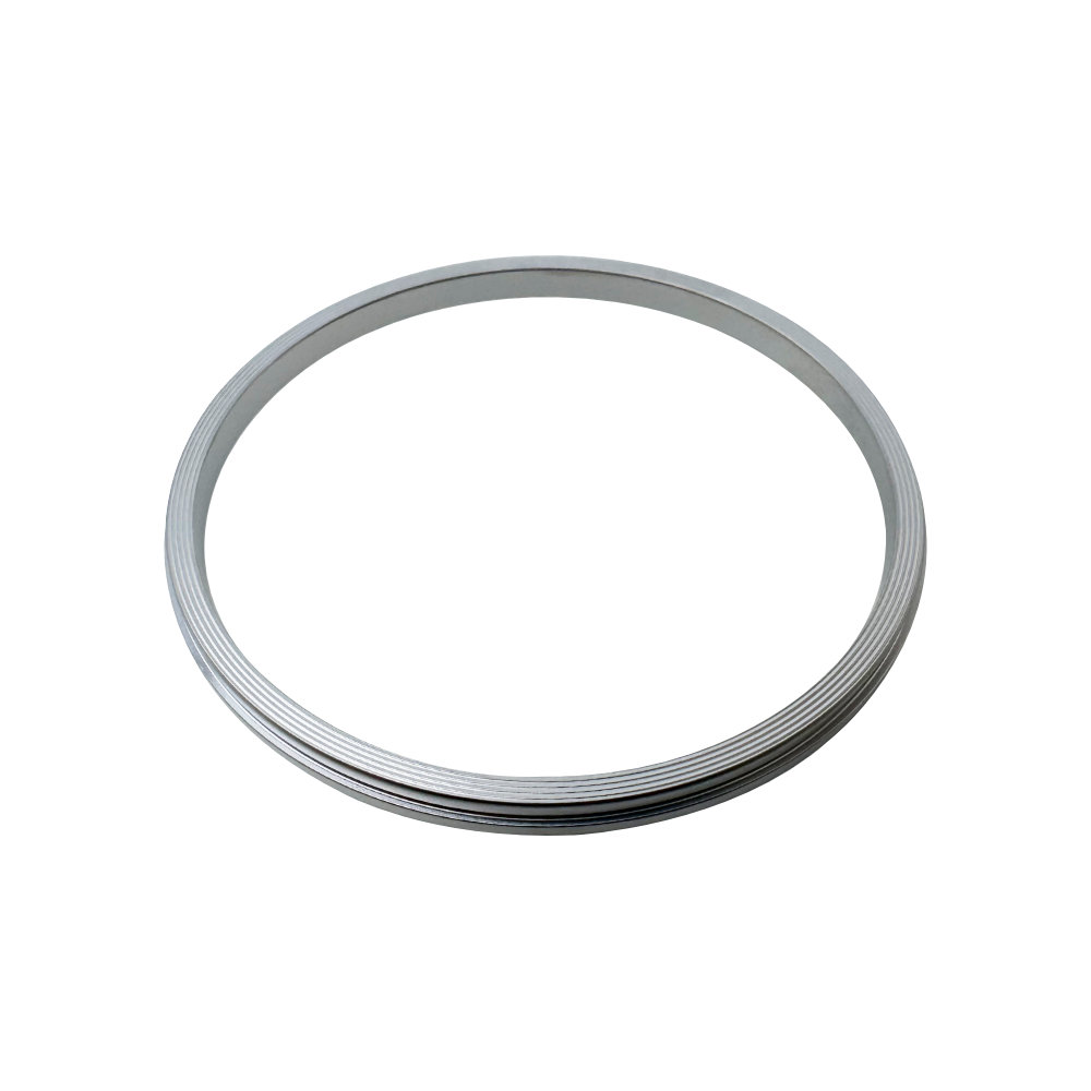 Custom CNC Turned Serrated Metal Seal Ring
