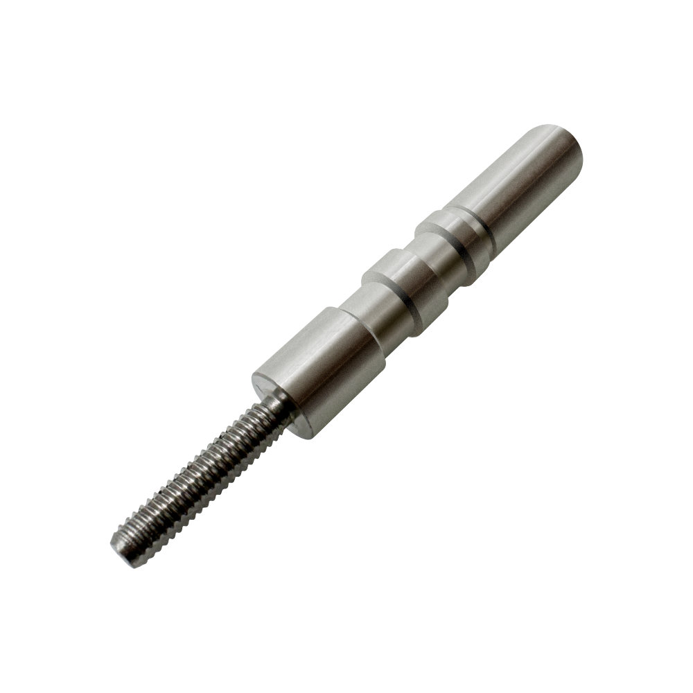 Custom CNC Turned Threaded Step Shaft