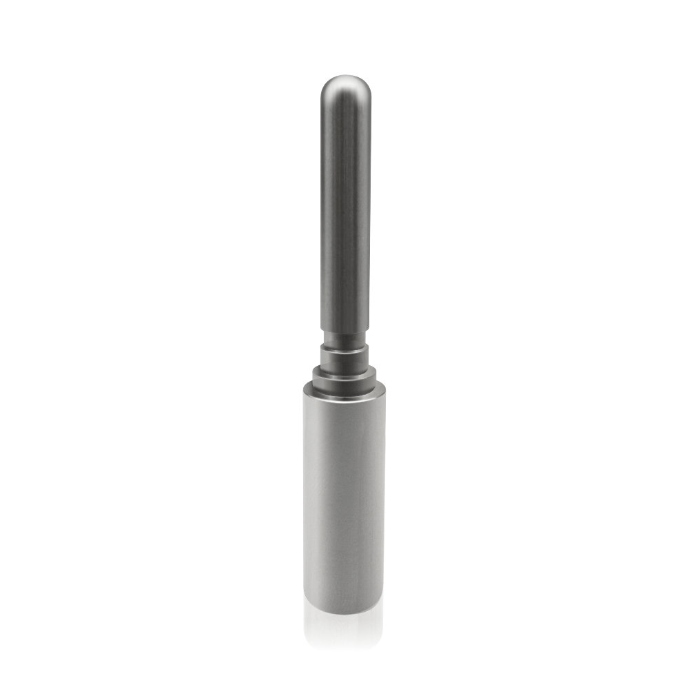 Custom CNC Turned Multi-Step Locating Pin with Rounded Tip