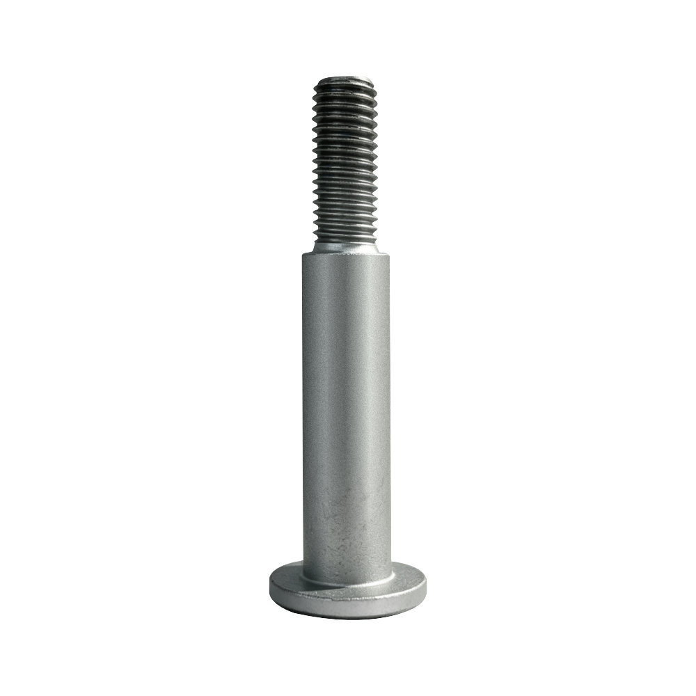Custom CNC Turned Flange Head Smooth Shank Shoulder Bolt
