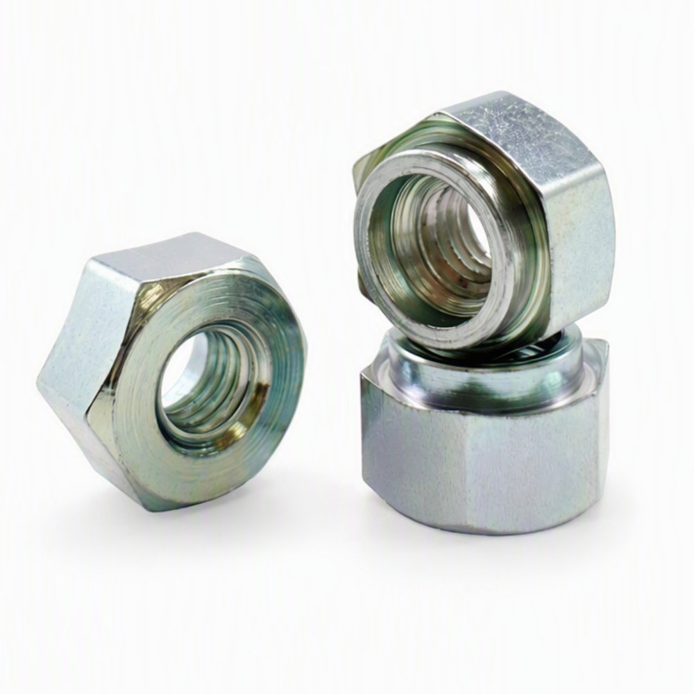 NZ-M3-1 carbon steel hexagonal flare-in nut
