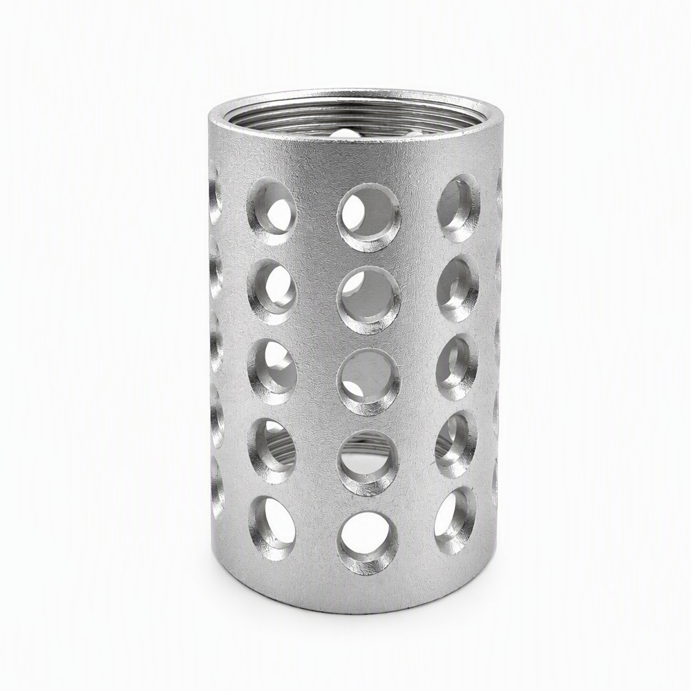 Custom CNC Turned Aluminum Cylinder with Internal Thread