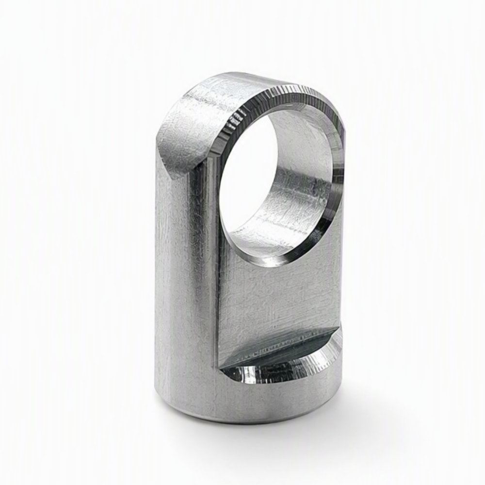 Custom Turned Part with Transverse Bore and Side Recess