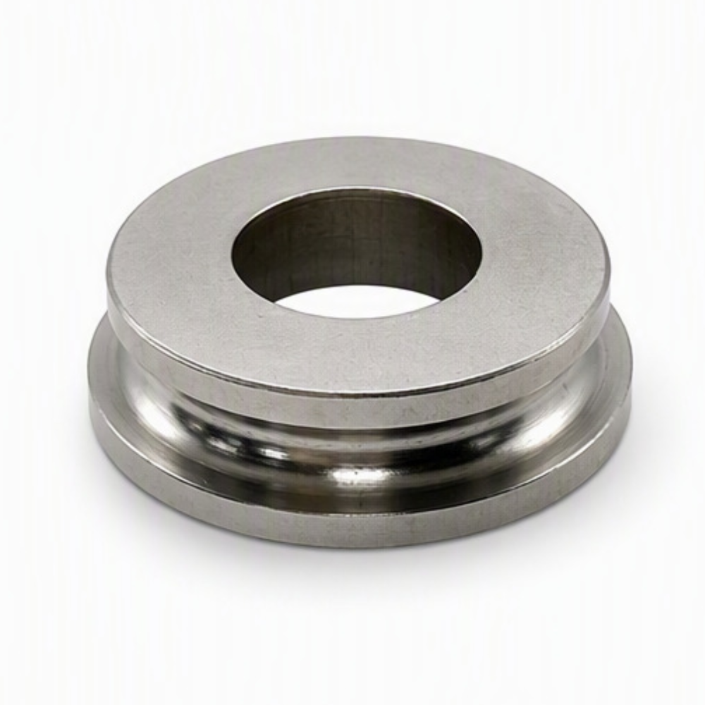 Custom CNC Turned Part with Bore and Circumferential Groove