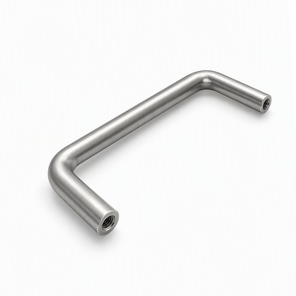 Custom CNC Machined U-Shaped Bar with Internal Threads